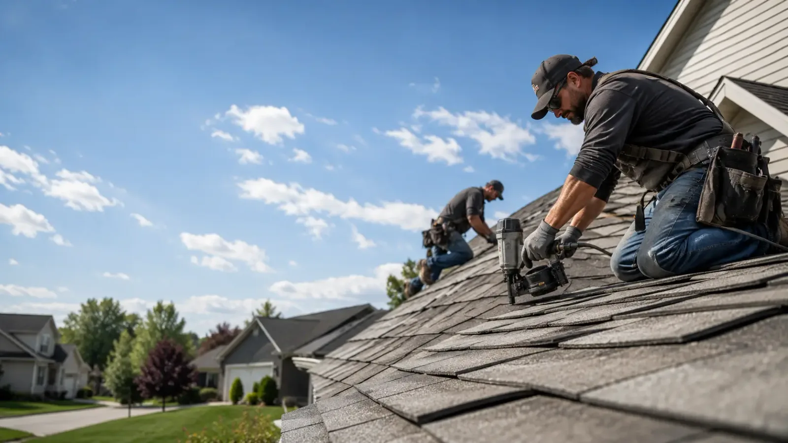 Storm Damage Roof Repair in Lavelle, PA near me